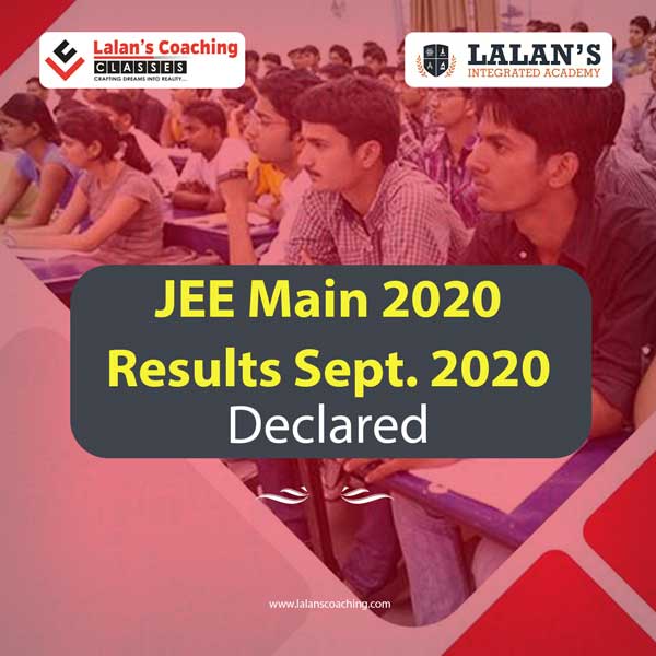 JEE Main Results September 2020 Out